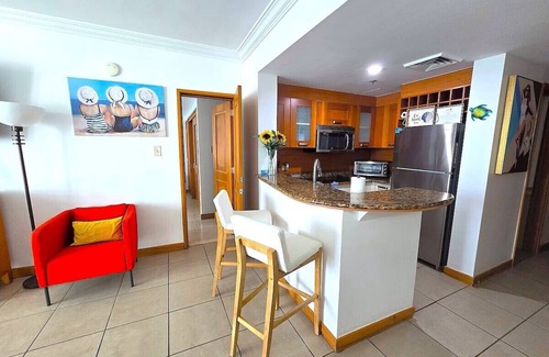 Puerta de Tierra Apartment | Waterfront & city view 2-bedroom, 2-bathroom studio unit in the heart of Condado
