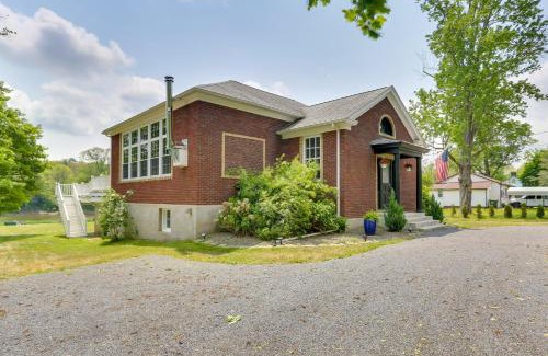 Ouaquaga House | Waterfront Home with Deck and Canoe in Afton
