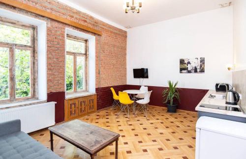 Sololaki Apartment | Wehost apartment rustic interior