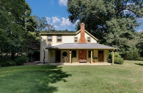 Warm Springs Cottage | Whimsical Guest Cottage by a Mountain Stream