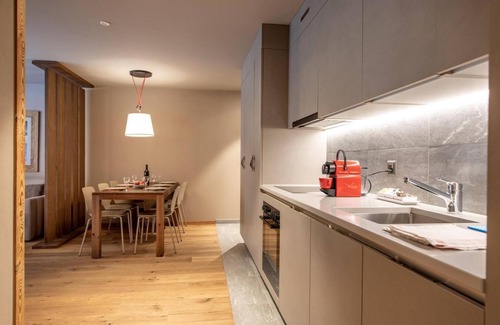 Zinal Apartment | Wifi, 150m from ski lifts, terrace, tv, ski locker, 36m², Zinal