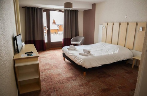 Pralognan-la-Vanoise Hotel | Wifi, ski-in/ski-out & foot of the slopes, tv, 45m², Pralognan-la-Vanoise