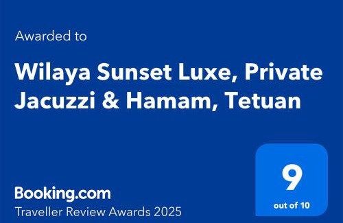 Tetouan Apartment | Wilaya Sunset Luxe, Private Jacuzzi & Hamam, Tetuan