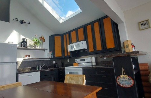 Hamilton Cottage | Winter retreat 3 beds, 1 1/2 bath, hot tub, heated floors wood stoven