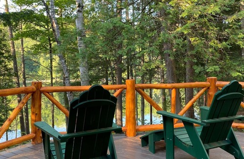 Paradox House | Your own Adirondack lakefront peninsula at Camp Nawita
