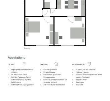 Rhein-Erft-Kreis District Apartment | Zehnthof 2a Haus - 2 WE, 2 Küche, 2 Bad 4 SZ, 8 Bett