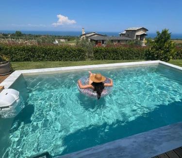 Litochoro Villa | Zeusplace Pool Villa Olympus Riviera