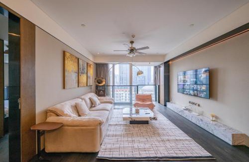 Zhabei Apartment | ZHome-Luxury Three-bedroom Suite-Near the Bund