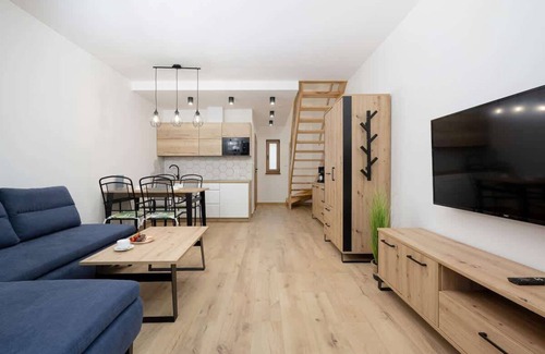 Miedzywodzie Apartment | Zielona 11 Międzywodzie | Family Apartment Close to the Beach | Parking & Terrac