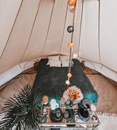 Ô sens en Eveil, tente tipi nomade