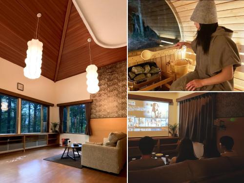 シュネール北軽井沢 150平米の贅沢空間 北欧サウナ 任天堂Switch BBQ ドッグラン