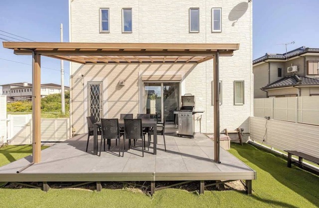 贅沢【ペットOK】Max9!海辺とBBQ、サウナ、ジャグジー付。ドッグランやサーフィンも