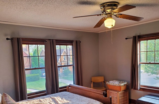 1.5 miles from Sentry World or from the historic town square in Stevens Point.