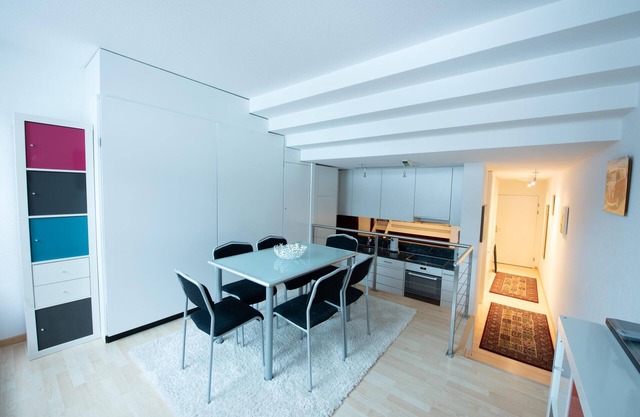 1.5 room apartment for 1 - 5 people with a beautiful view of Piz Mitgel