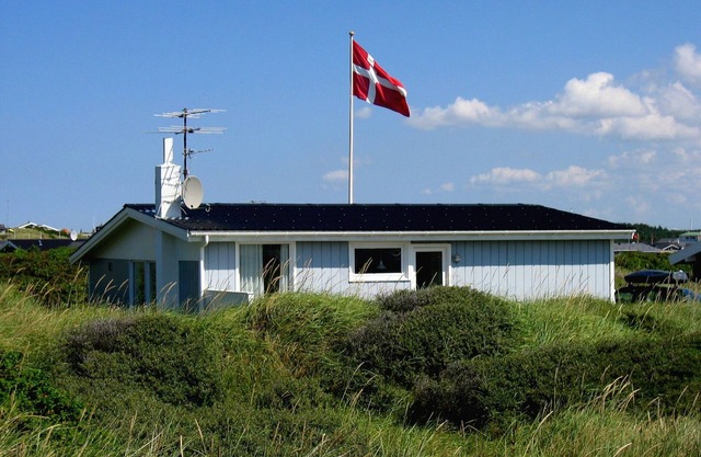 100 meters from the beachnCharming summer house in beautiful Løkken in Denmark