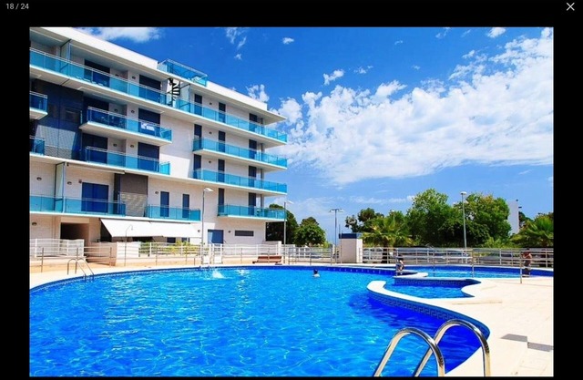 2 APARTMENT WITH POOL IN FRONT OF ESQUIROL DE CAMBRILS BEACH
