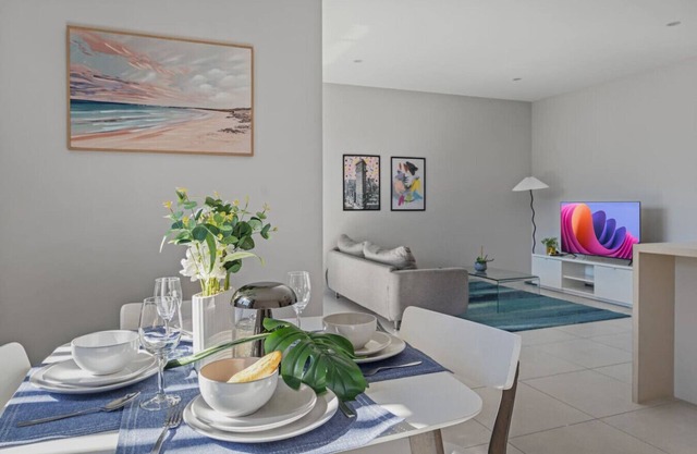 2BR Apartment w/Balcony Near Food Shop & Transit