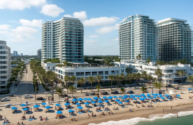 2BR W Residence 22nd Floor, Amazing Ocean, Intercostal, and City Views