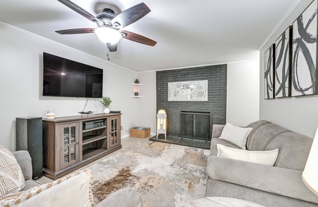 3 Mi to Dtwn: Hickory Home Base w/Patio!