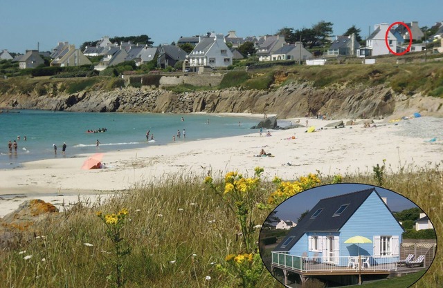 3* wooden house, 2 steps from the sandy beach, Wifi, Bikes, Parking, Garden