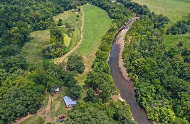 330 Acre Private Ranch with 1.5 miles on the Big Piney