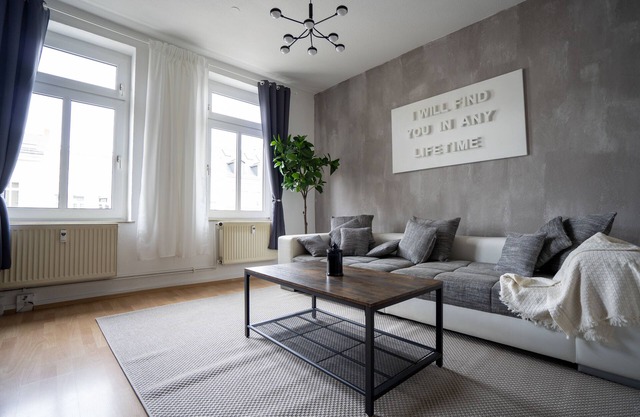 5-zi-boho: 2 Schlafzimmer, 7 Gäste, Arbeitsbereich