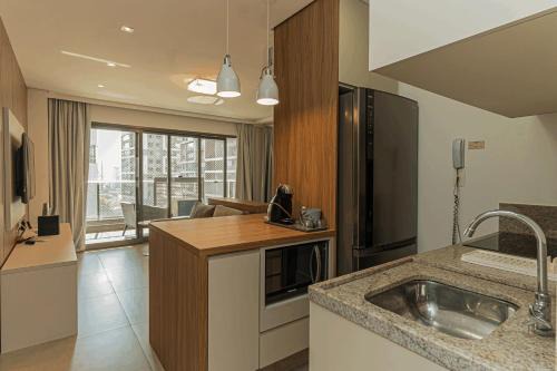 506B Habitarte - Priscila · Haven Loft - Aconchego, Piscina e Vaga no Brooklin