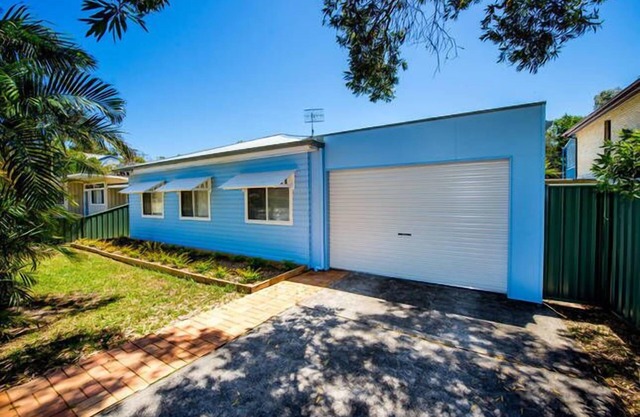 A beach house with colour!