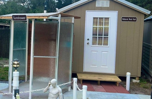 A Clothing Optional Clothes Free Hut WEC 5 miles away H