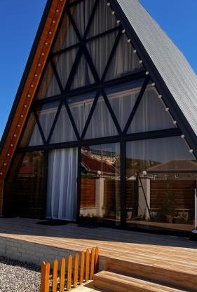 A-frame evlər