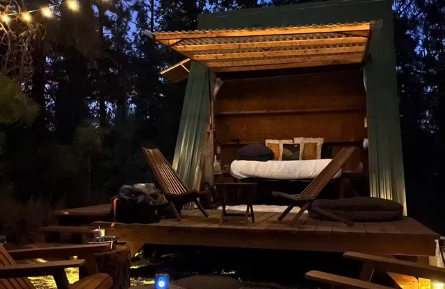A-Frame Tiny Cabin in the Woods in Goldendale