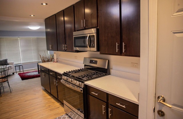 A peaceful 3 bedroom house with a spacious kitchen