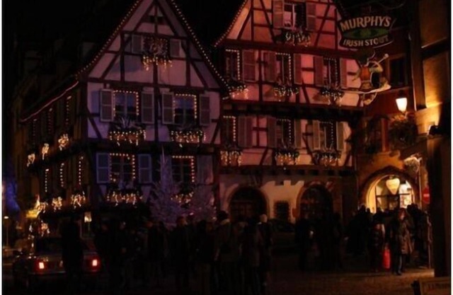 A quiet Colmar free easy parking area, 8 mins walk gareTGV
