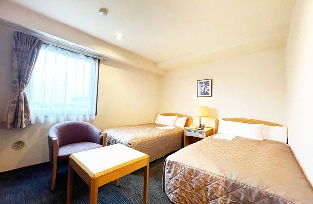 A standard twin nonsmoking room with a choose yo/Kisarazu Chiba