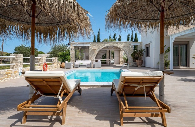 A stylish and elegant villa with stunning view