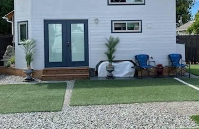 A Tiny home in a "Small town".