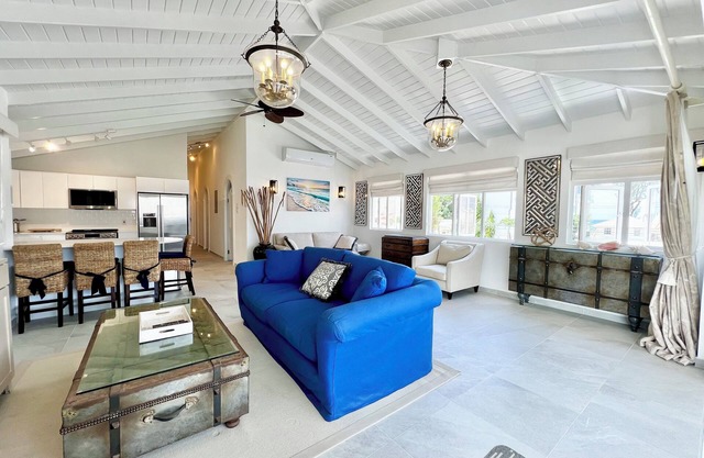 A True Slice of Paradise in Paynes Bay, nNewly renovated upper level apartment.