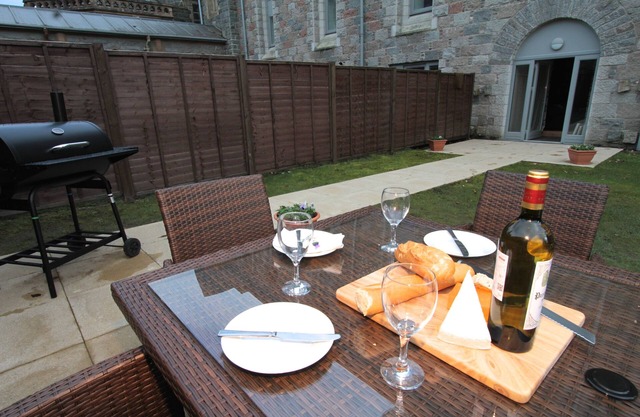 Abbey Garden ground floor apartment at the Highland Club Loch Ness