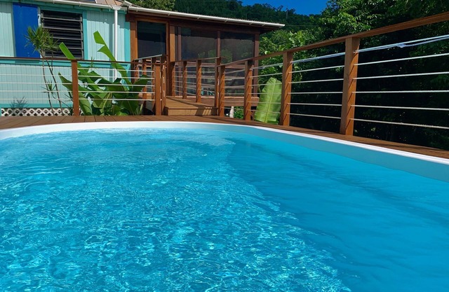 Affordable St John Cottage with a Pool, AC & Amazing Tropical Gardens