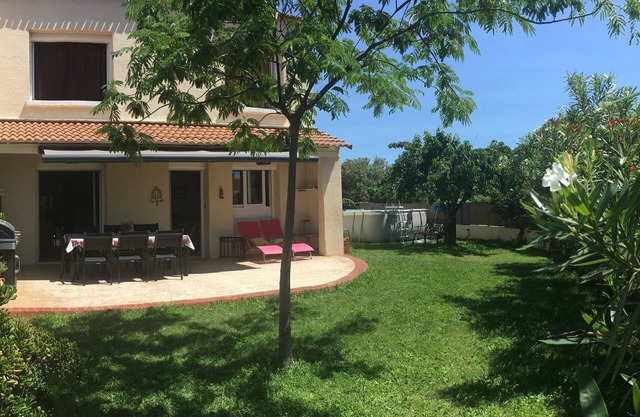Agréable Maison. Piscine, jardin, terrasse