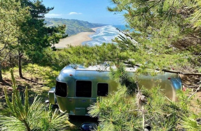 Airstream Coastal Hideaway Sunset