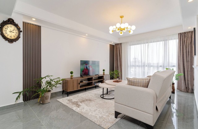Airy Apartment With Gym, Stunning View in Westlands