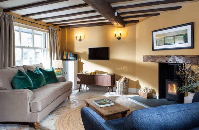 Alder Cottage sits proudly within a row of pretty terraced houses in the centre of the historic Cots