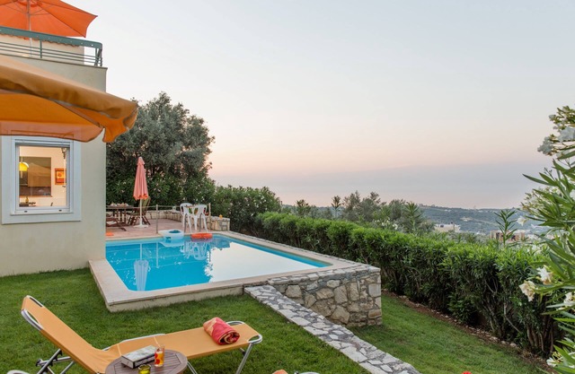 Alkistis villa, independent, peaceful, with private pool and great views