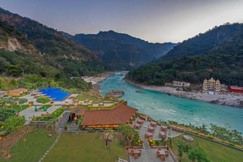 Aloha on the Ganges Ganga View with Infinity Pool 2BHK 203 by Almost Heaven