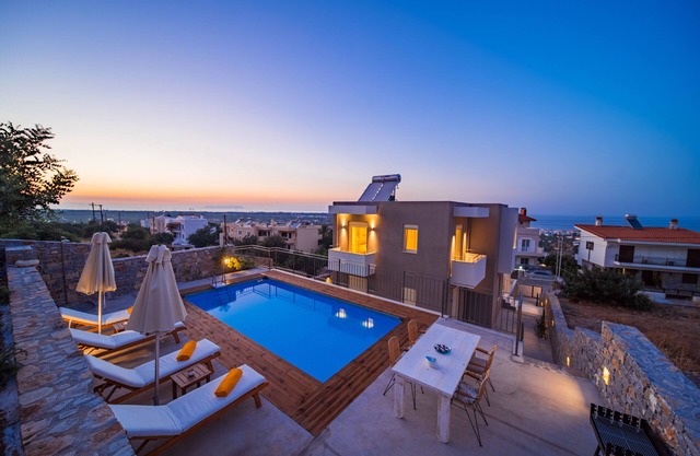 Aloni 3 bedroom Sea View Villa, sleeps 7 persons