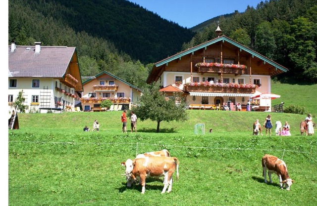 Am Ferienbauernhof Schmiedbauer com Salzkammergut