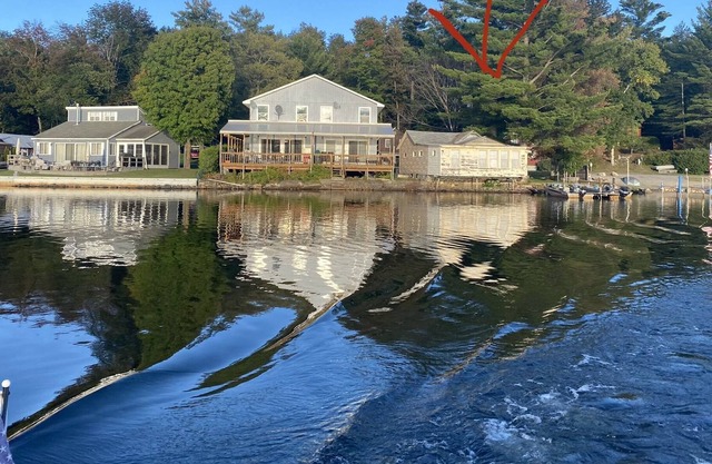 An old camp on Lincoln Pond NY.