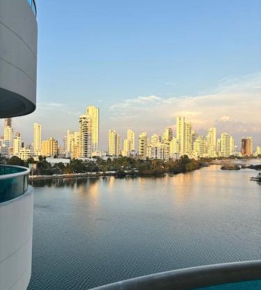 Apartamento 804A Cartagena El Laguito Bocagrande a 1 cuadra de la playa hermosa vista