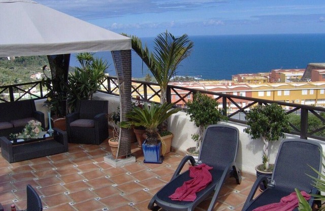 Apartamentos Monasterio de San Antonio - Apartment im englischen Stil mit Meerblick